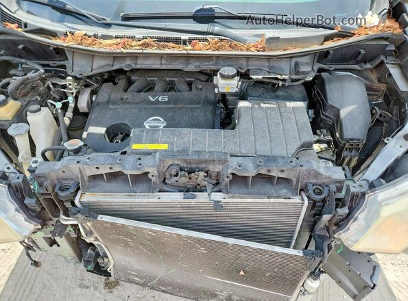 JN8AE2KP1G9150950 2016 NISSAN QUEST Silver Vista del compartimento del motor