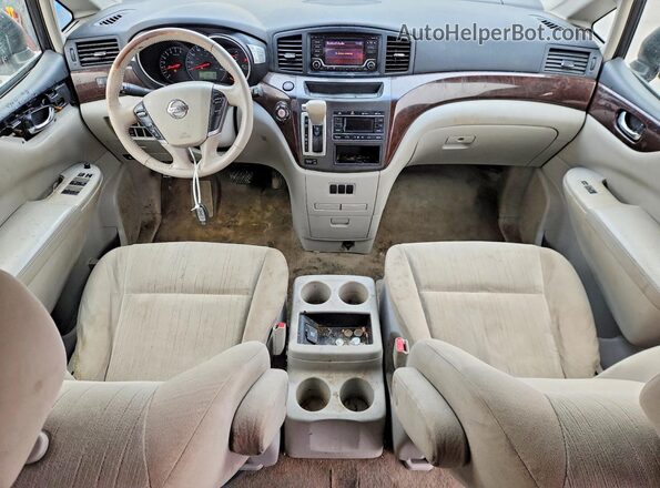 JN8AE2KP7H9170136 2017 NISSAN QUEST Серый Вид панели приборов