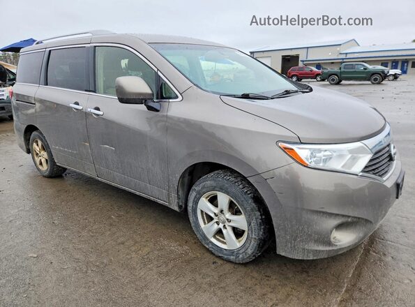 JN8AE2KP7H9170136 2017 NISSAN QUEST Серый Передняя правая четверть