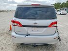 2016 Nissan Quest 3.5 S Серебряный vin: JN8AE2KP9G9150386
