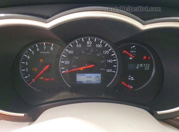 JN8AE2KP9G9150386 2016 NISSAN QUEST Серебряный Вид щитка приборов