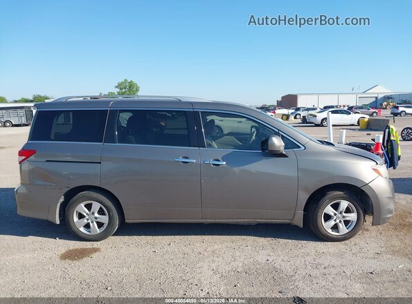 JN8AE2KPXG9151370 2016 NISSAN QUEST Желто-коричневый Вид задней части салона