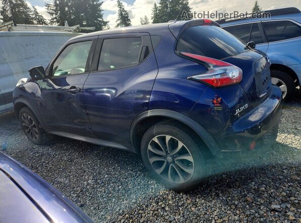 JN8AF5MR3HT703745 2017 NISSAN JUKE Синий Задняя левая четверть
