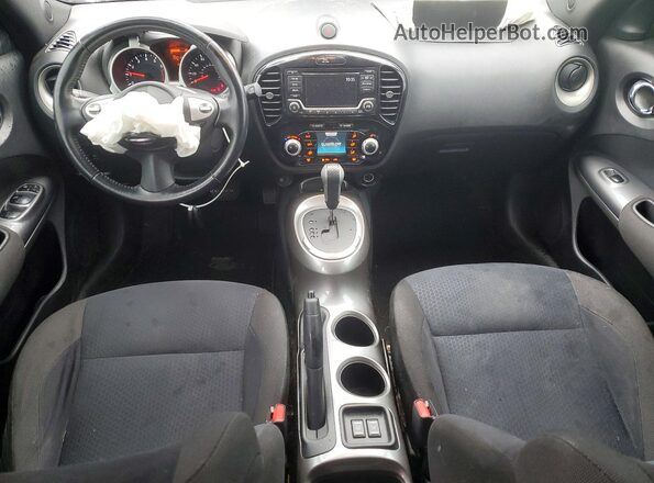 JN8AF5MR3HT703745 2017 NISSAN JUKE Синий Вид панели приборов
