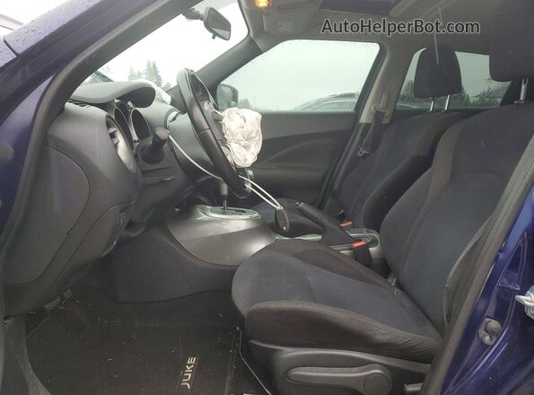 JN8AF5MR3HT703745 2017 NISSAN JUKE Синий Вид салона спереди