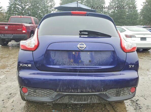 JN8AF5MR3HT703745 2017 NISSAN JUKE Синий Вид сзади