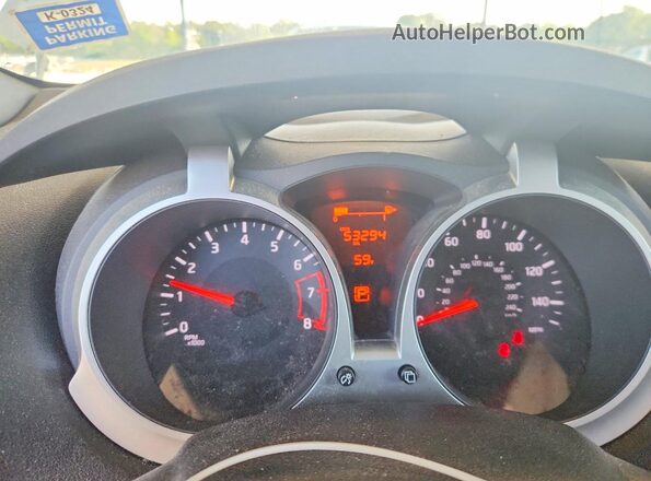 JN8AF5MR9HT703393 2017 NISSAN JUKE Белый Вид щитка приборов