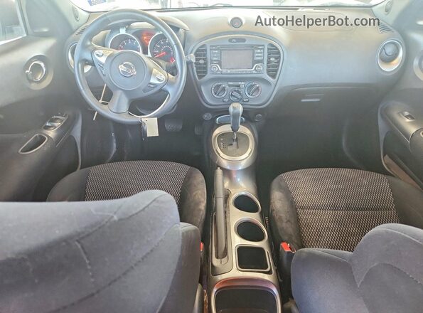 JN8AF5MR9HT703393 2017 NISSAN JUKE Белый Вид панели приборов
