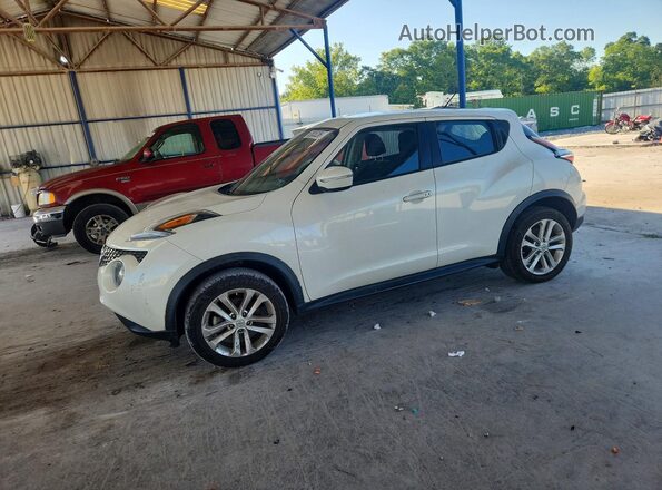 JN8AF5MR9HT703393 2017 NISSAN JUKE Белый Передняя левая четверть