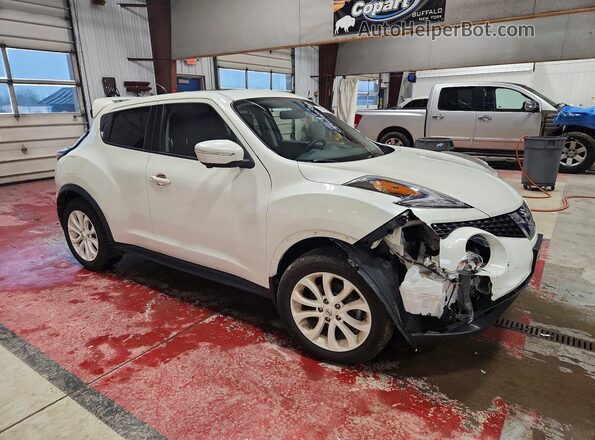 JN8AF5MV9HT750887 2017 NISSAN JUKE White Przód prawy