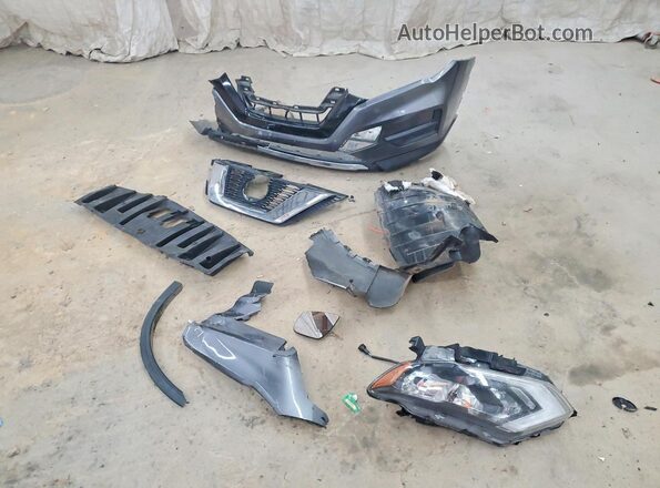 JN8AT2MT0LW036224 2020 NISSAN ROGUE Серый Вид наклейки с VIN-кодом