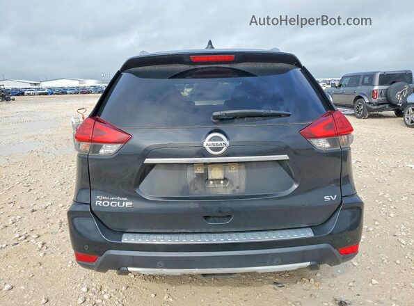 JN8AT2MT1KW265302 2019 NISSAN ROGUE Черный Вид сзади
