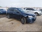 2016 Nissan Rogue Sl Синий vin: JN8AT2MT2GW005501