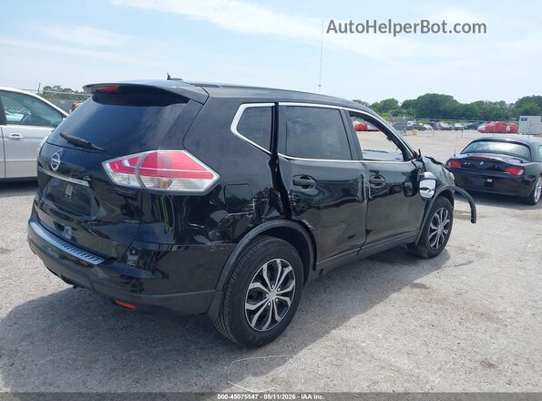 JN8AT2MT2GW009919 2016 NISSAN ROGUE Black უკანა მარჯვენა