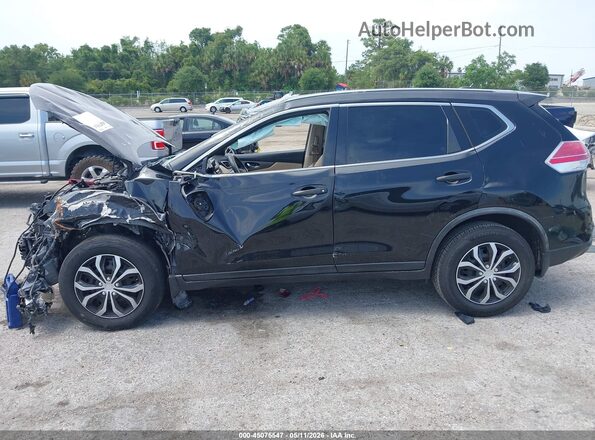 JN8AT2MT2GW009919 2016 NISSAN ROGUE Black წინა ხედი