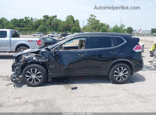 JN8AT2MT2GW009919 2016 NISSAN ROGUE Black სალონის 360-გრადუსიანი ხედი