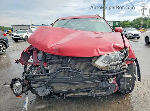 JN8AT2MT3HW136941 2017 NISSAN ROGUE Red წინა ხედი