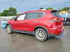 2017 Nissan Rogue Sv Red vin: JN8AT2MT3HW136941