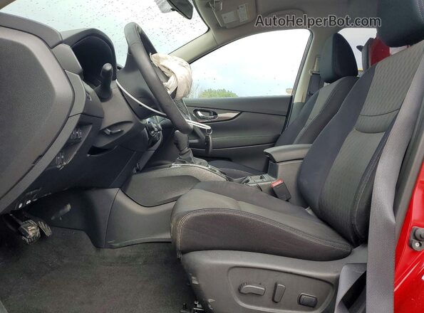 JN8AT2MT3HW136941 2017 NISSAN ROGUE Red წინა სალონის ხედი
