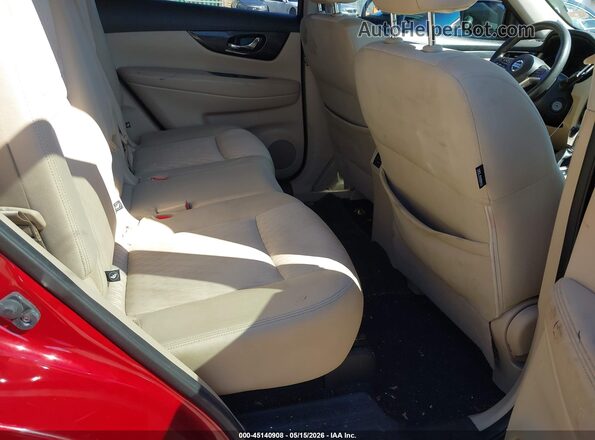 JN8AT2MT7HW383766 2017 NISSAN ROGUE Red VIN კოდის სტიკერის ხედი