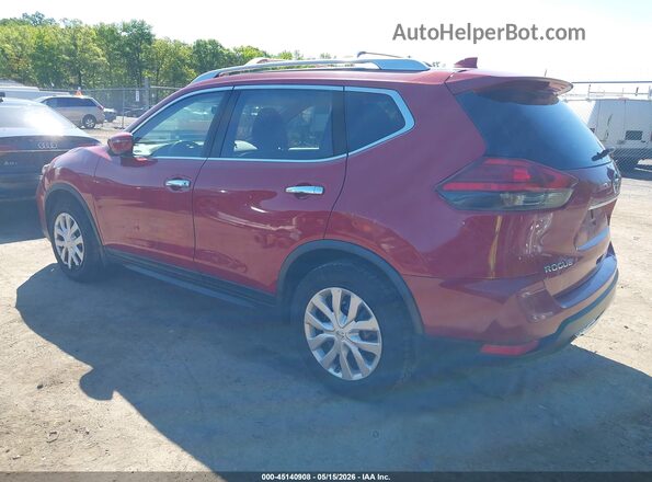 JN8AT2MT7HW383766 2017 NISSAN ROGUE Red უკანა მარცხენა