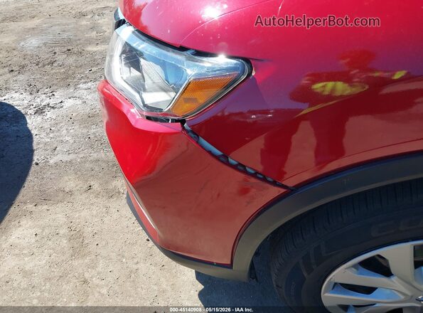 JN8AT2MT7HW383766 2017 NISSAN ROGUE Red წინა ხედი