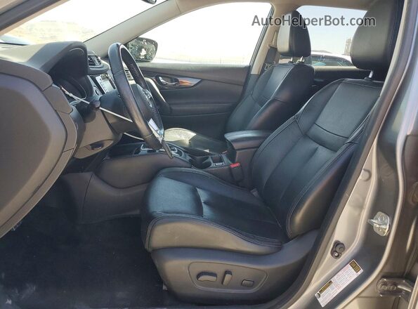 JN8AT2MT7JW458388 2018 NISSAN ROGUE Gray წინა სალონის ხედი