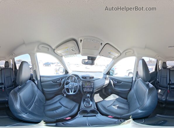 JN8AT2MT7JW458388 2018 NISSAN ROGUE Gray VIN კოდის სტიკერის ხედი