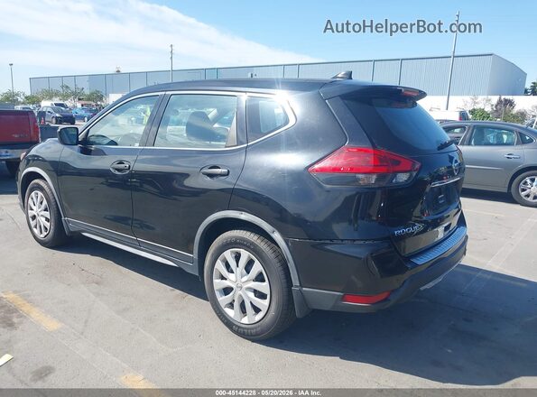 JN8AT2MTXHW403380 2017 NISSAN ROGUE Черный Задняя левая четверть