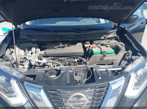 JN8AT2MTXHW403380 2017 NISSAN ROGUE Черный Вид сзади