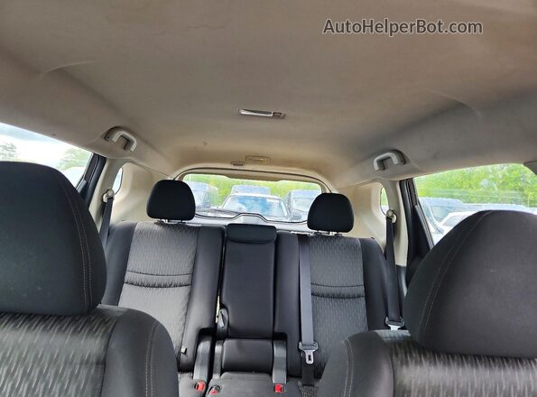JN8AT2MV0LW137930 2020 NISSAN ROGUE Black Vista de los asientos traseros