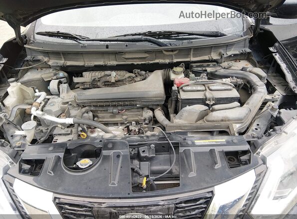 JN8AT2MV2HW276013 2017 NISSAN ROGUE Черный Вид сзади