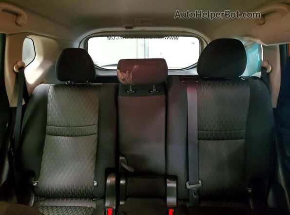 JN8AT2MV4LW106471 2020 NISSAN ROGUE Оранжевый Вид задних сидений