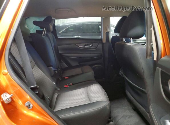 JN8AT2MV4LW106471 2020 NISSAN ROGUE Оранжевый Вид задней части салона