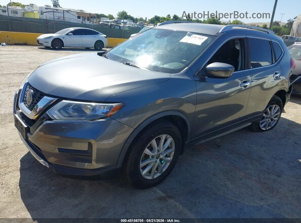 JN8AT2MV5KW370894 2019 NISSAN ROGUE Gray Vista tres cuartos delantera izquierda