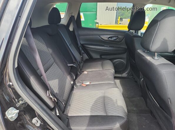 JN8AT2MV5LW107094 2020 NISSAN ROGUE Black უკანა სალონის ხედი