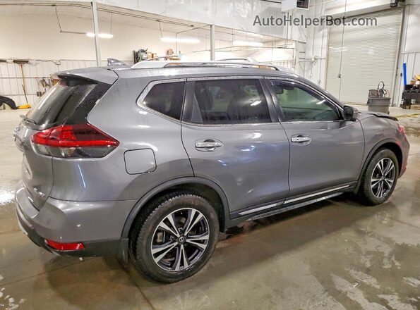 JN8AT2MV6JW303350 2018 NISSAN ROGUE Gray Tył prawy