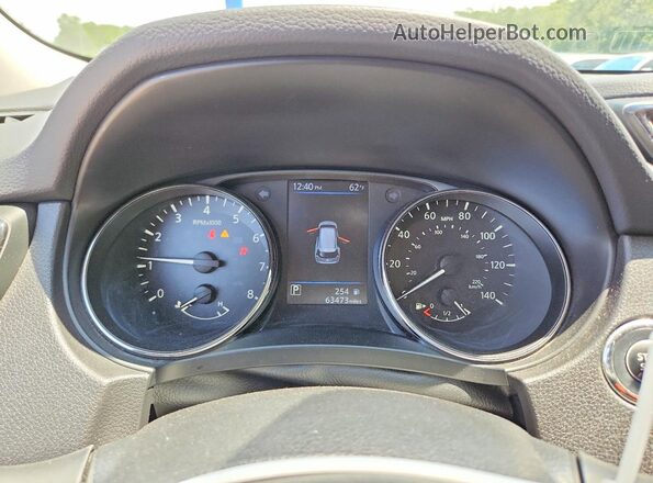 JN8AT2MV8JW343980 2018 NISSAN ROGUE Gray Вид щитка приладів