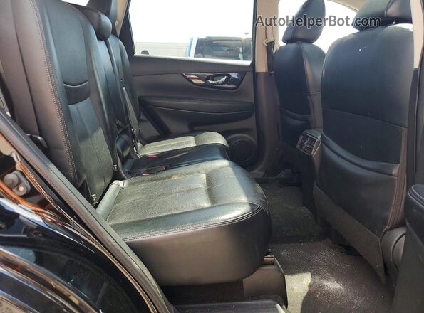 JN8AT2MV8JW347639 2018 NISSAN ROGUE Черный Вид задней части салона