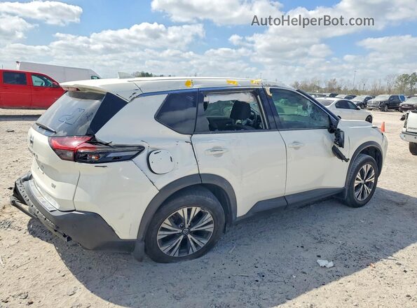 JN8AT3BA0MW017827 2021 NISSAN ROGUE Белый Задняя правая четверть