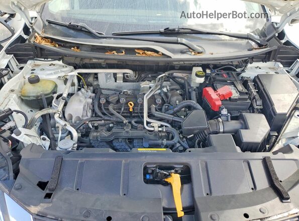 JN8AT3BA0MW017827 2021 NISSAN ROGUE Белый Вид задней части салона