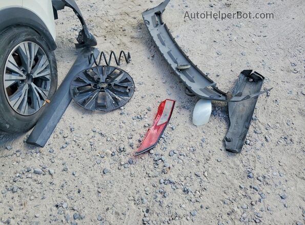 JN8AT3BA0MW017827 2021 NISSAN ROGUE Белый Вид подкапотного пространства