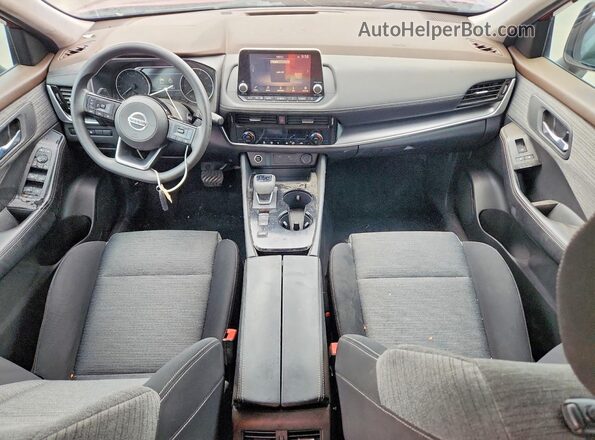 JN8AT3BA4MW003574 2021 NISSAN ROGUE Red Vista del salpicadero