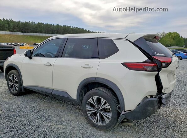 JN8AT3BA4MW015711 2021 NISSAN ROGUE White უკანა მარცხენა