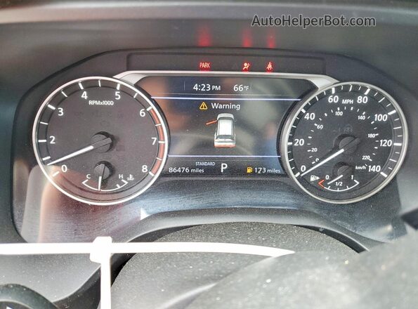 JN8AT3BA4MW015711 2021 NISSAN ROGUE White ხელსაწყოთა პანელის ხედი