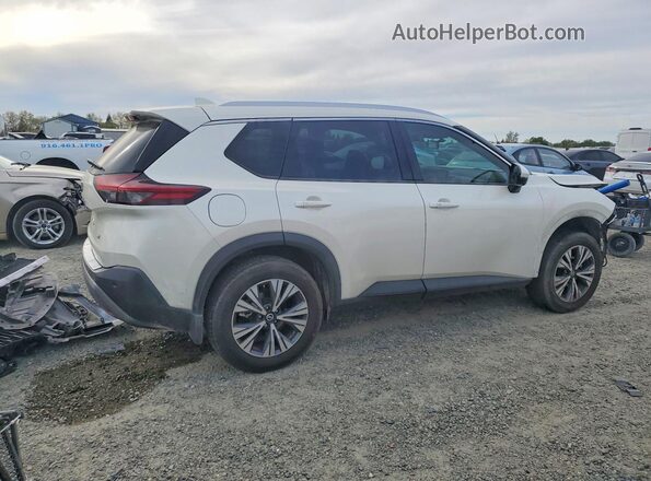 JN8AT3BA7MW012978 2021 NISSAN ROGUE White უკანა მარჯვენა