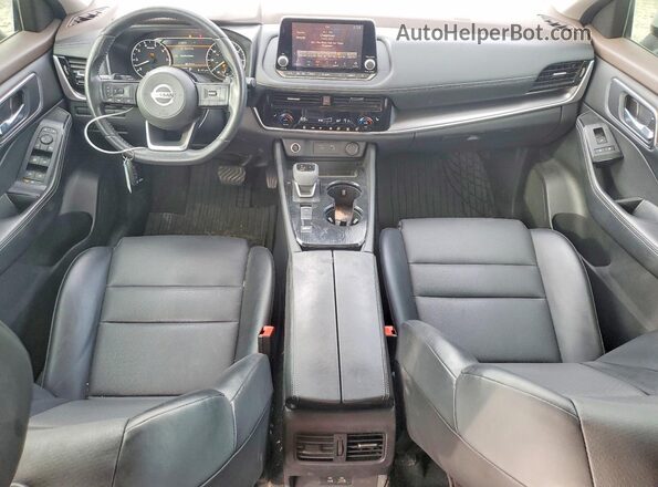 JN8AT3BA7MW012978 2021 NISSAN ROGUE White წინა პანელის ხედი