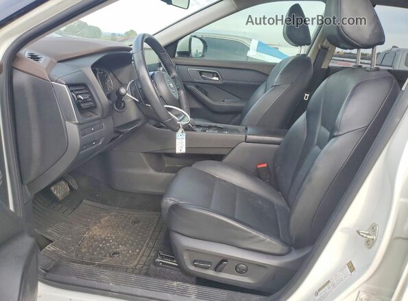 JN8AT3BA7MW012978 2021 NISSAN ROGUE White წინა სალონის ხედი