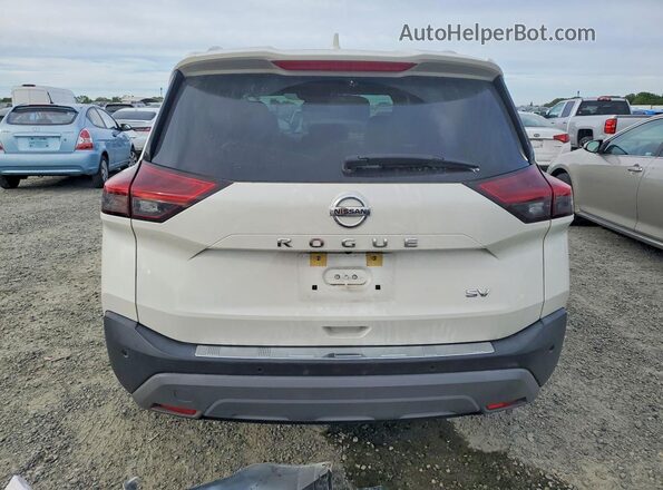 JN8AT3BA7MW012978 2021 NISSAN ROGUE White უკანა ხედი