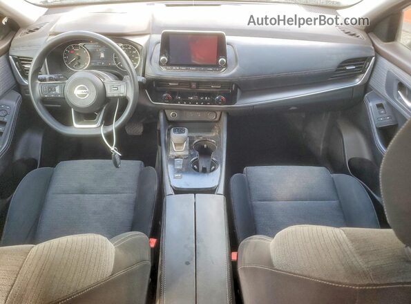 JN8AT3BA9MW003585 2021 NISSAN ROGUE Gray Vista del salpicadero